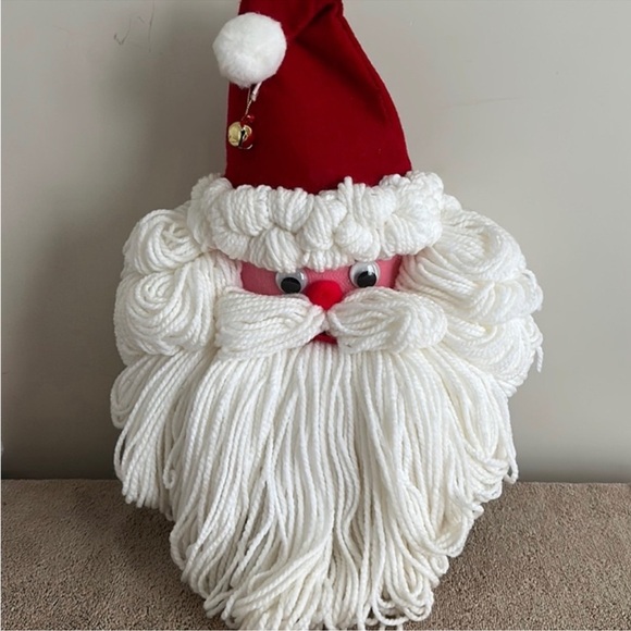 Handmade Other - Vintage Handmade Santa Shelf Sitter
